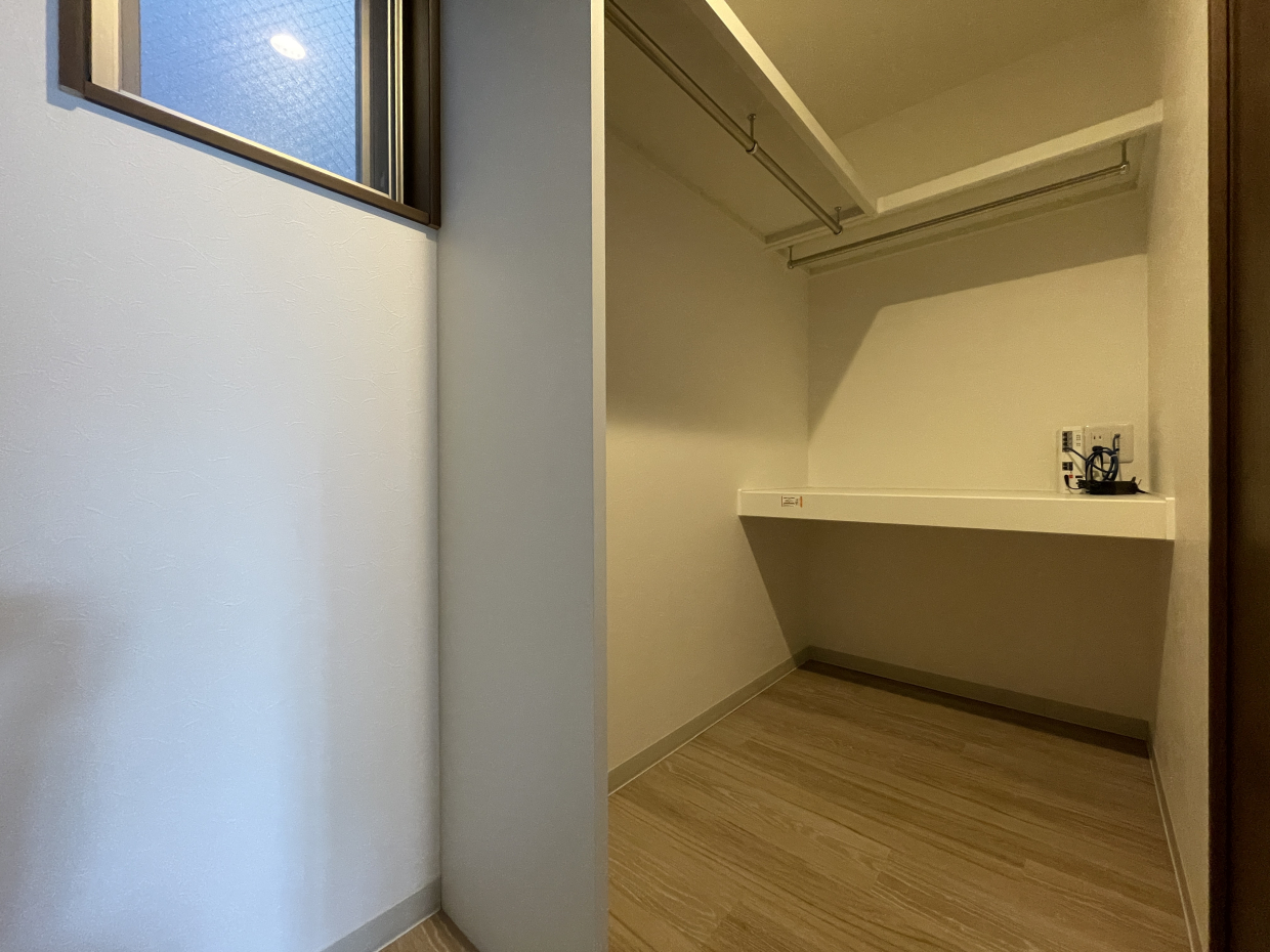 なんとウォークインクローゼット！