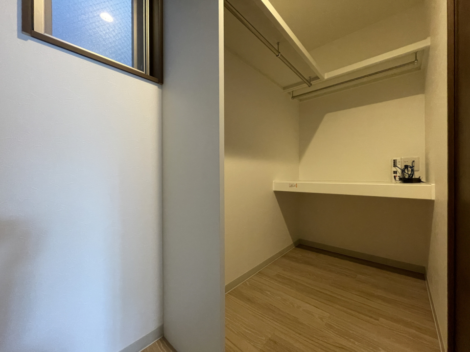 なんとウォークインクローゼット！