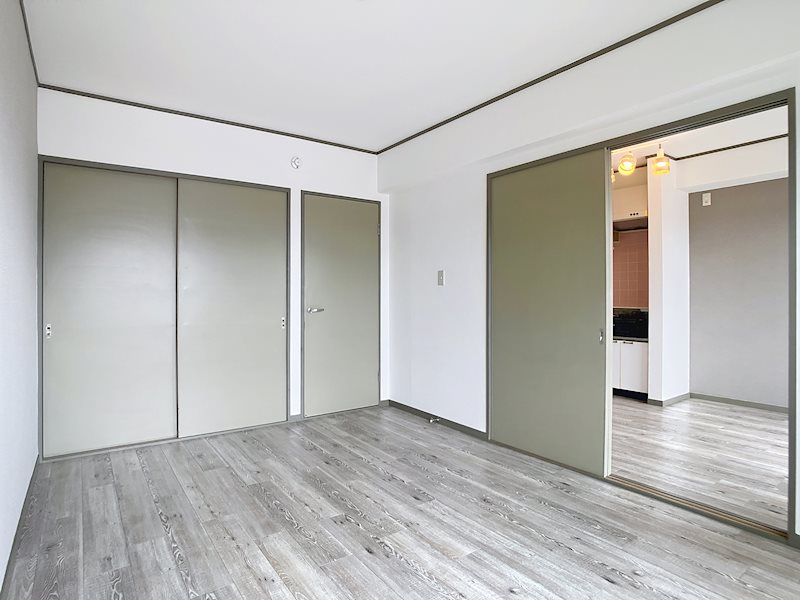 6.7帖の洋室、こちらもかわいいですね