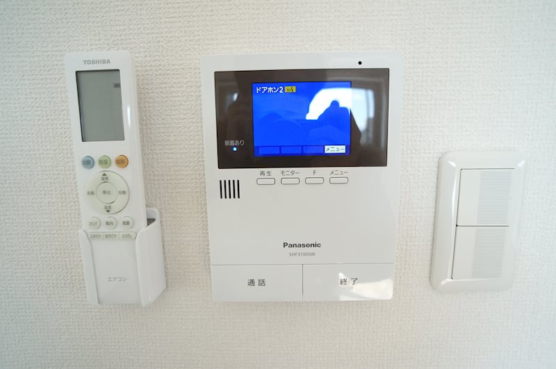 TVインターホンで安心ですね