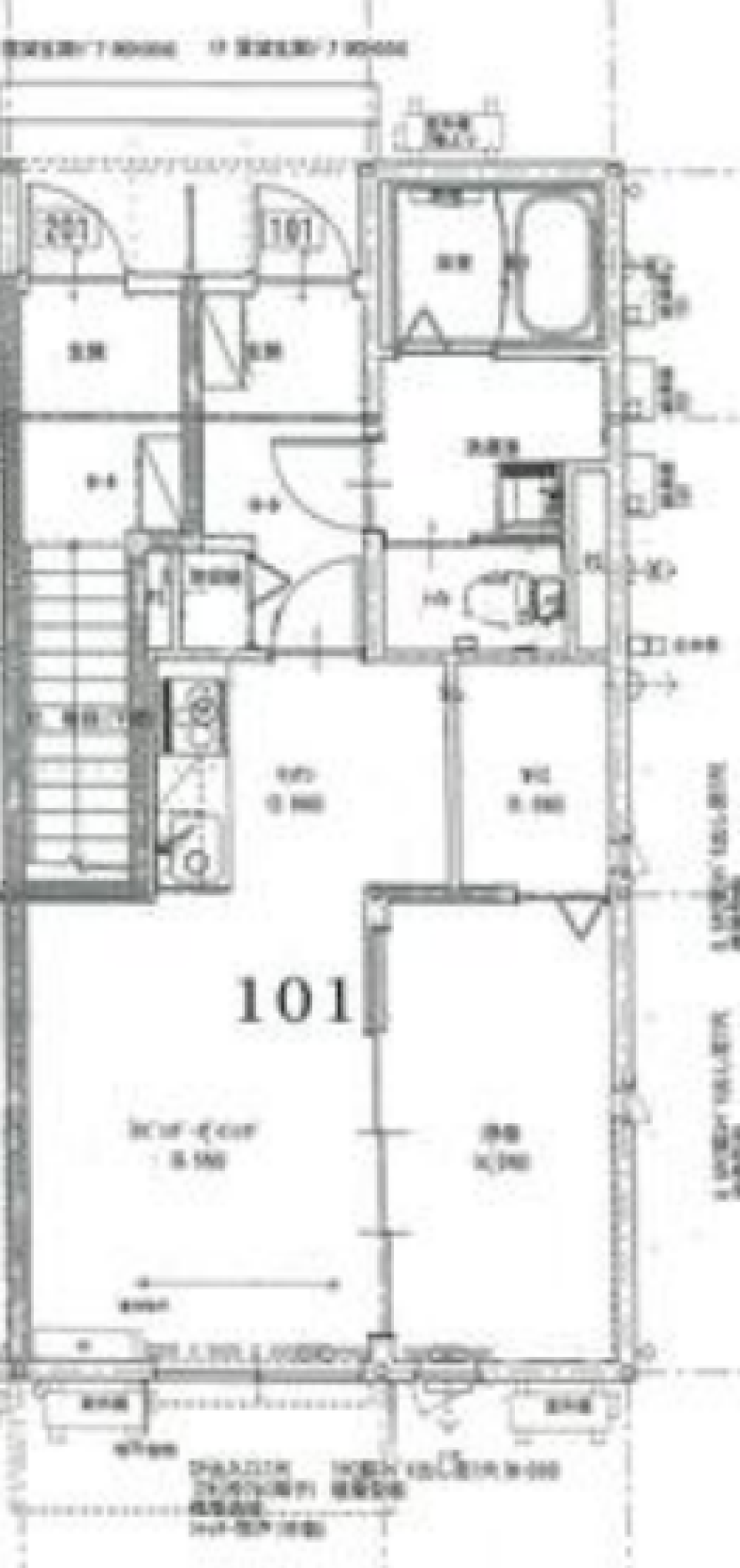 愛犬2匹と過ごす最新鋭のお部屋の間取り図