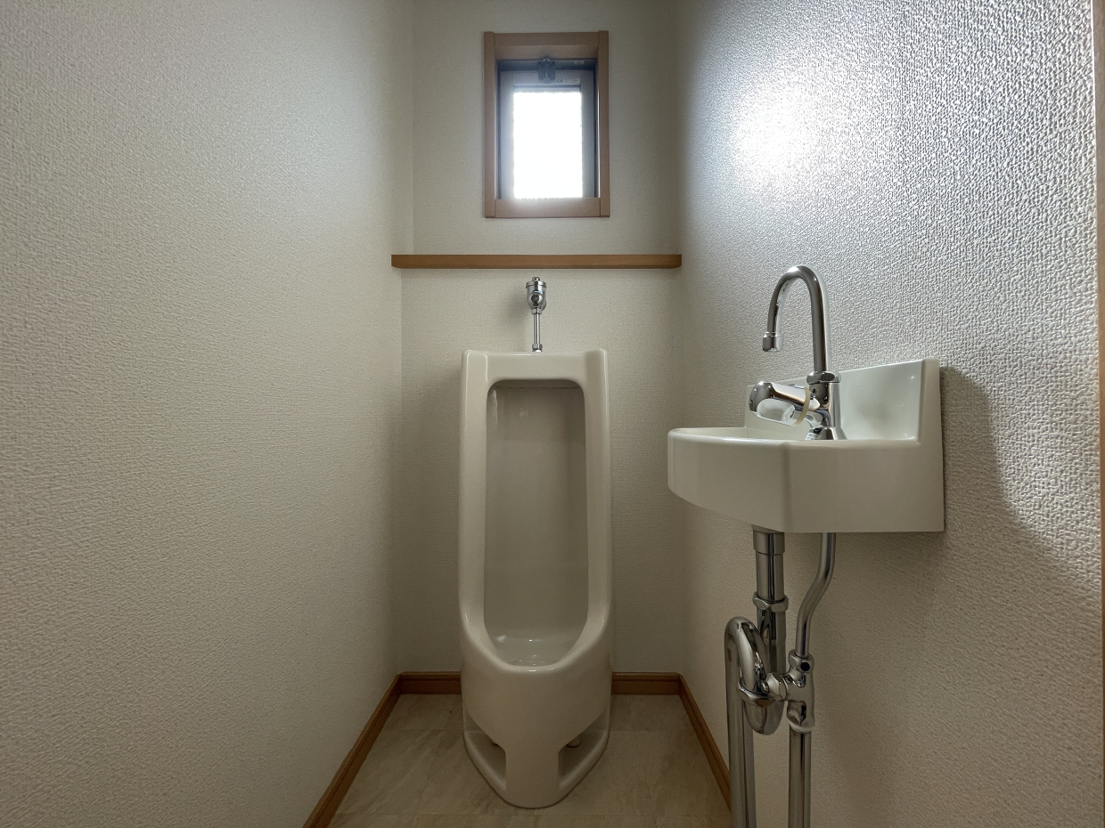 このタイプのトイレがお家にあるのは驚きでした