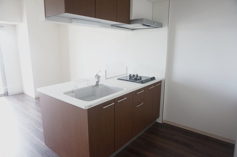 対面式のシステムキッチンです