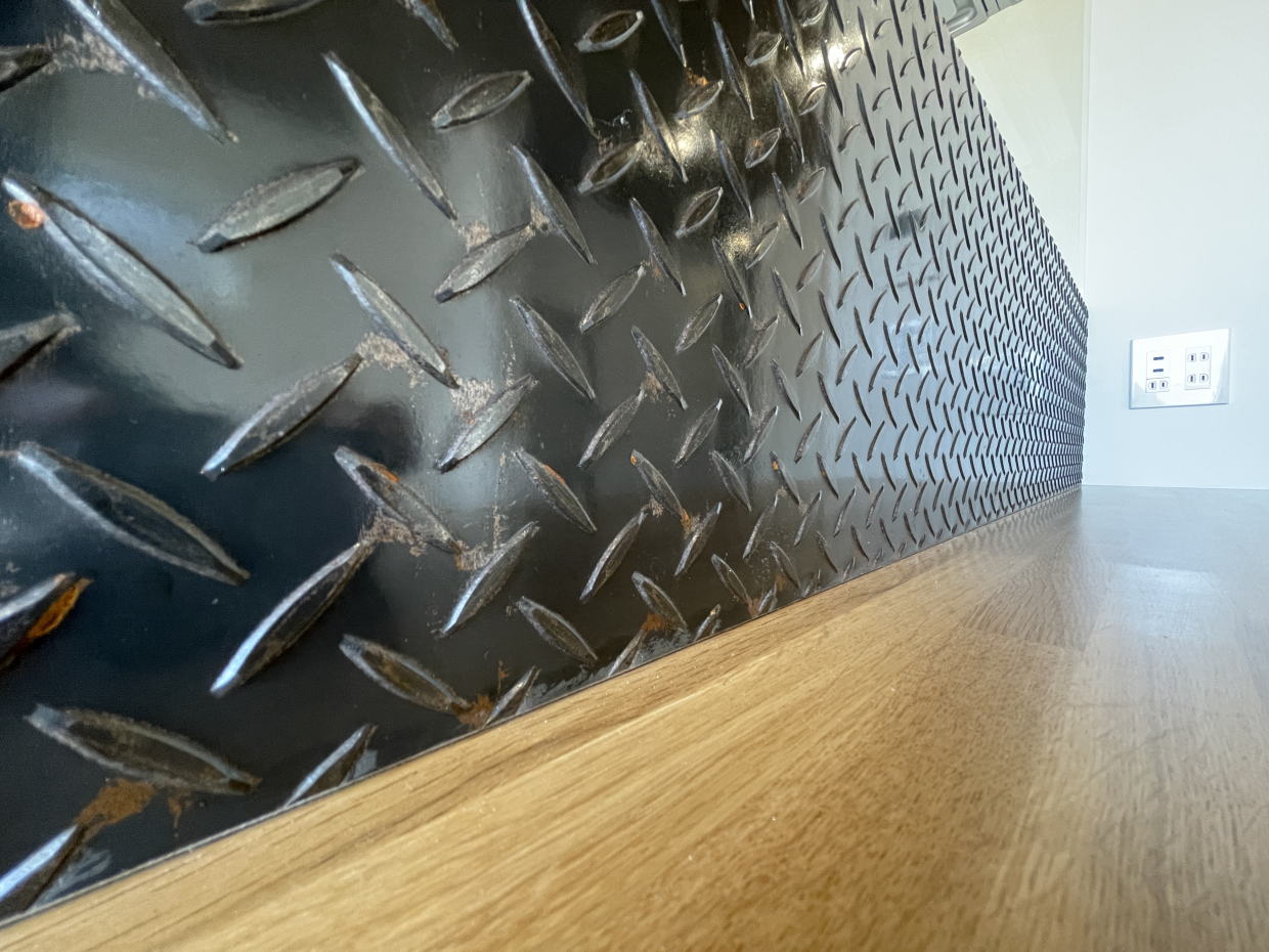 カウンターまで凝ってますね&hellip;おしゃれ