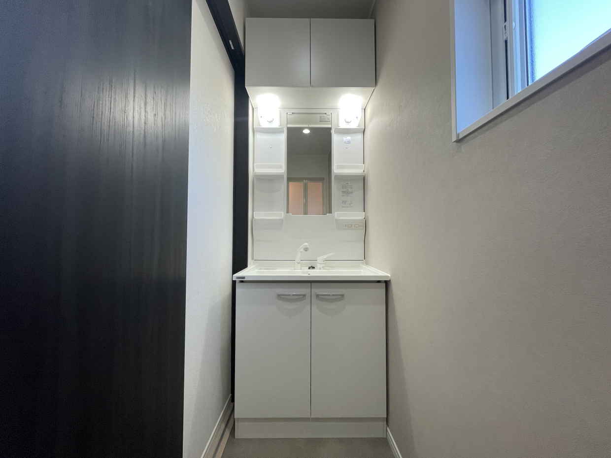 トイレ以外の水回りは1階です