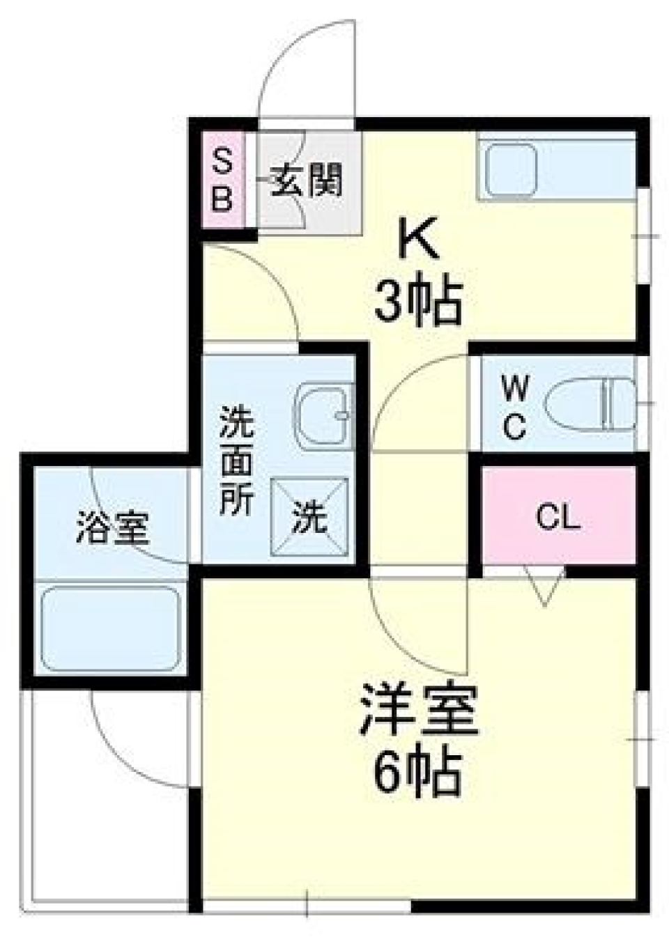 休日は、シネマティックにの間取り図
