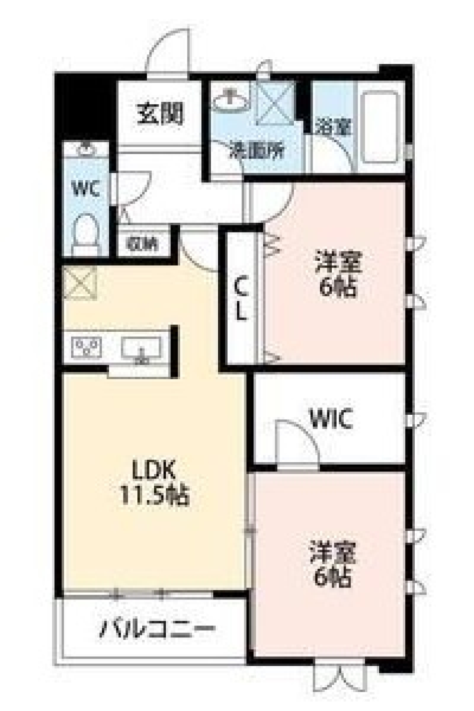 空を切り取る、四角いリズムの間取り図
