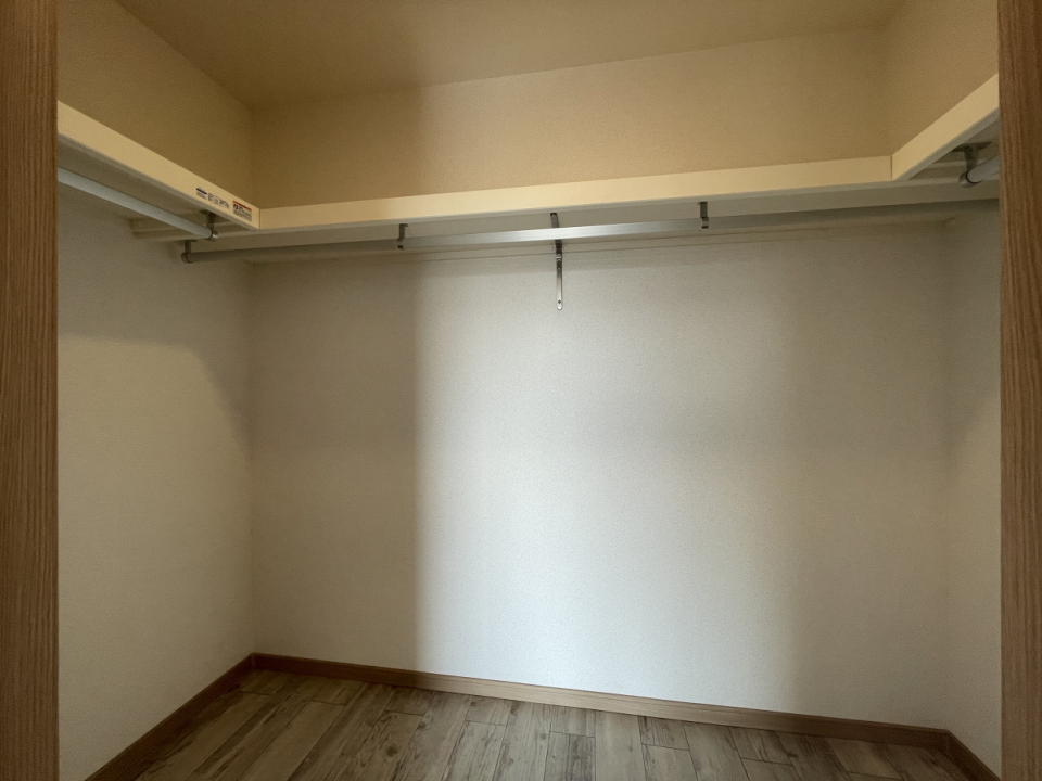 なんとウォークインクローゼット付きです！