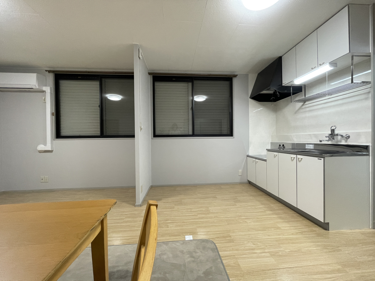 キッチンスペースも余裕ありです