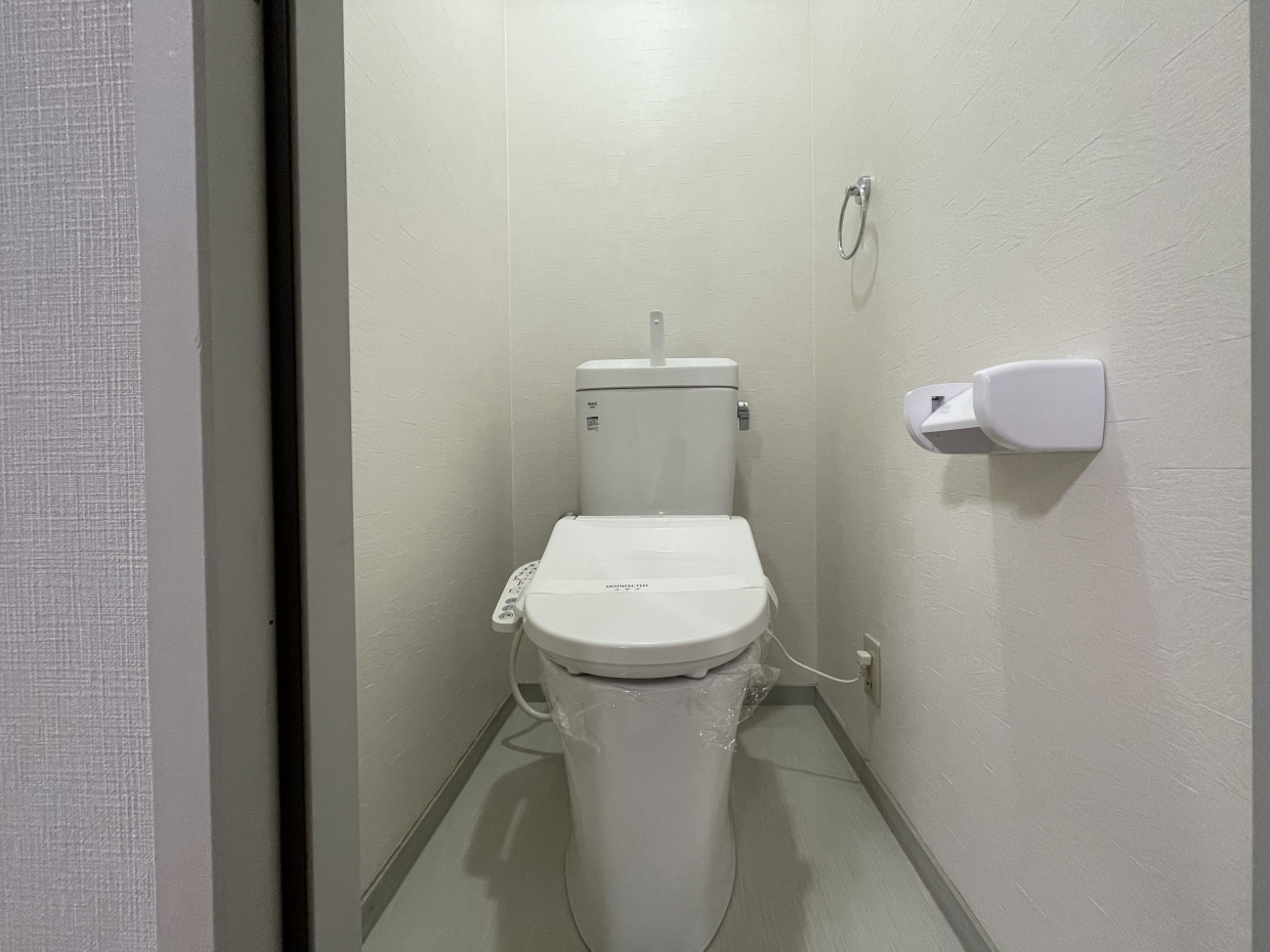 トイレはシンプル