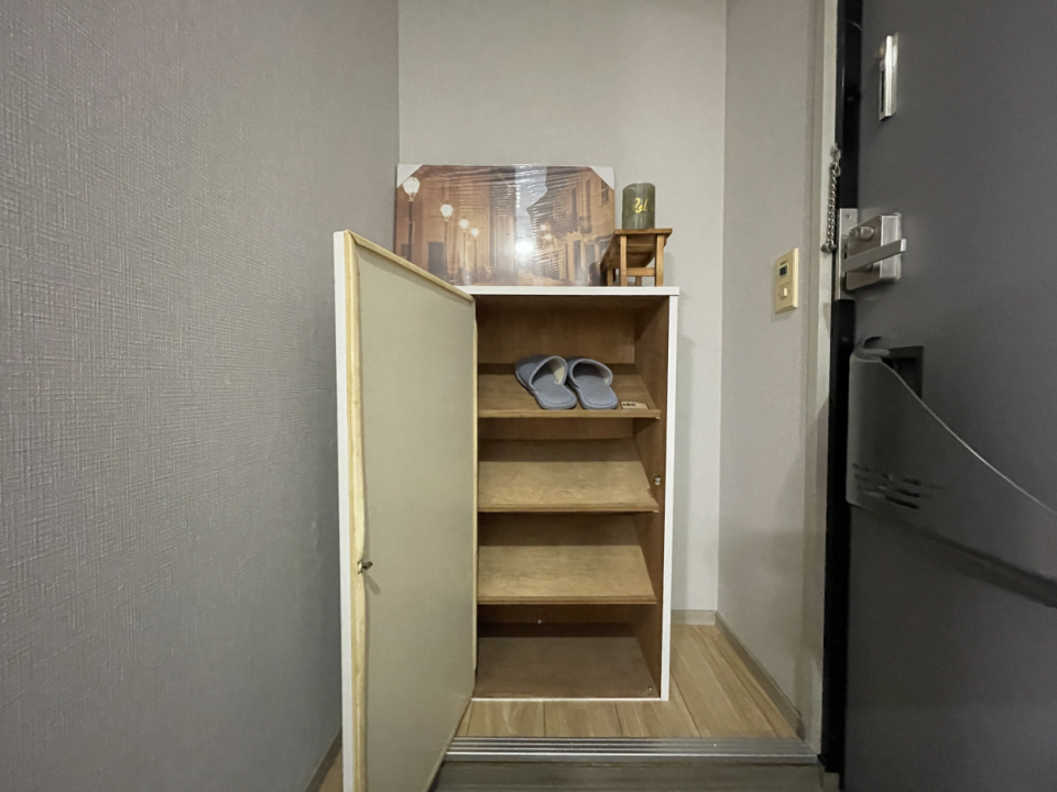 お1人様用の靴箱