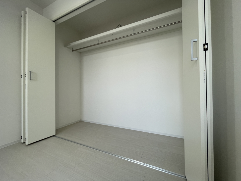 全てのお部屋が収納付き！