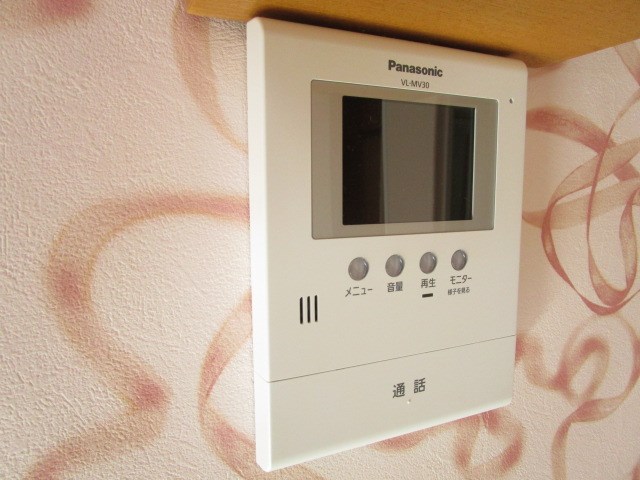 テレビインターホン付き