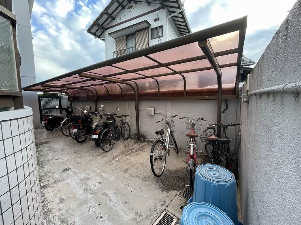 駐輪場完備です！