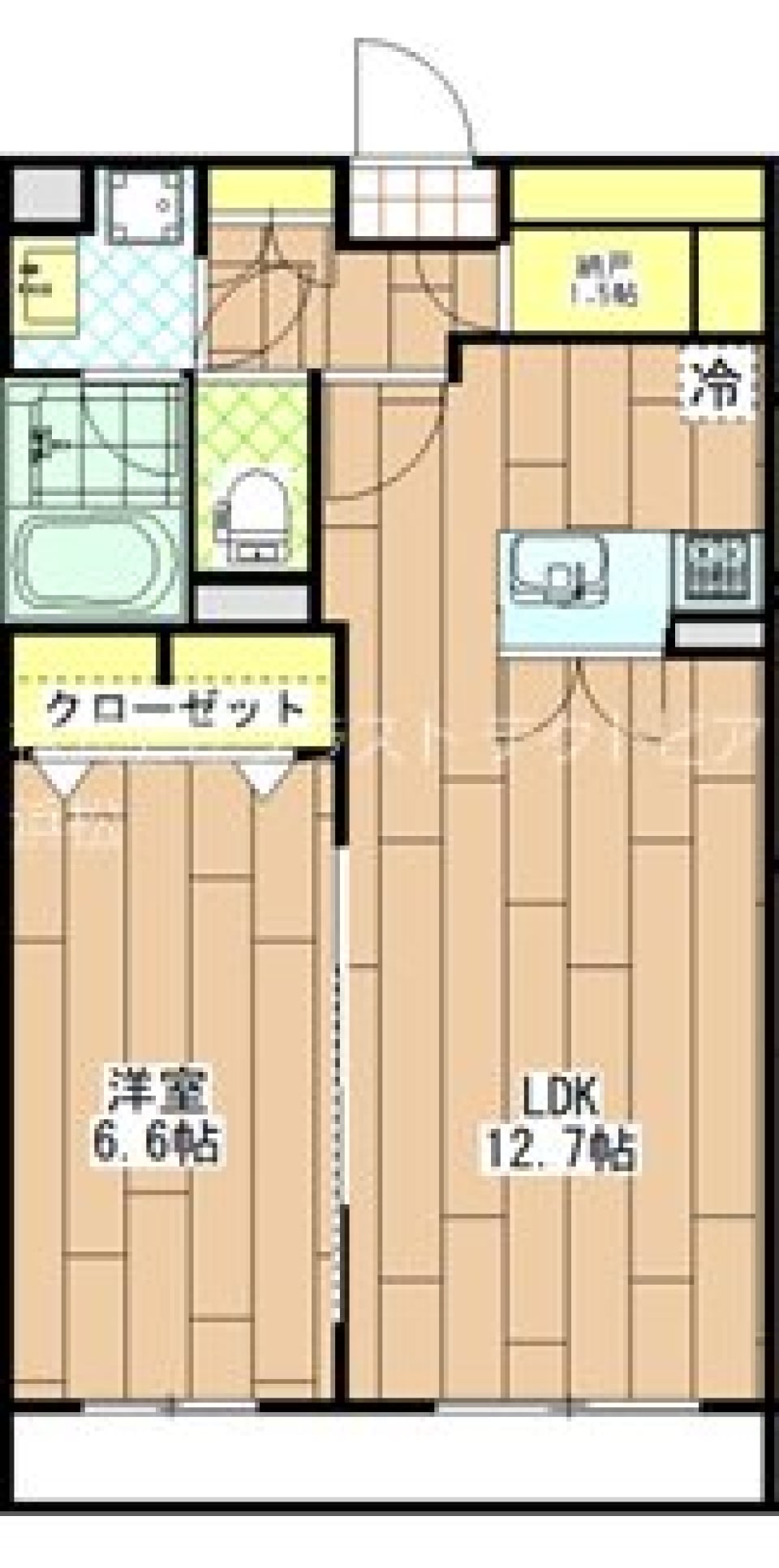 思考を沈める空間の間取り図