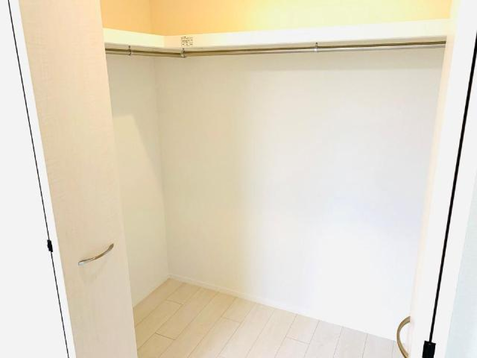 ウォークインクローゼット付き