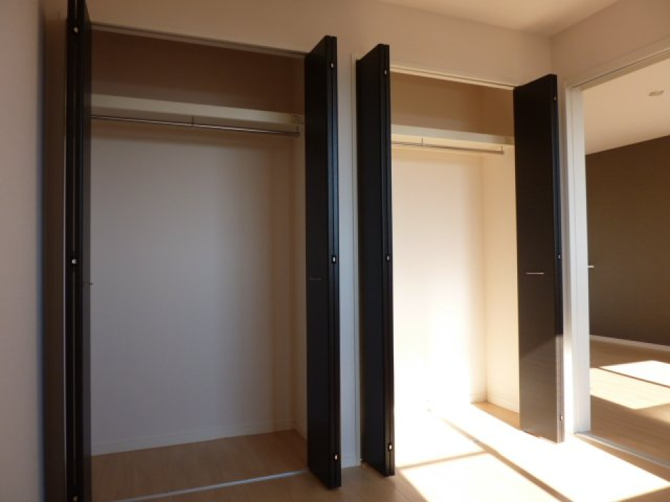 クローゼットが二つも