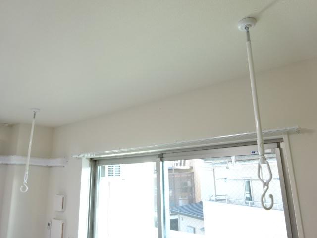 室内物干し付き！