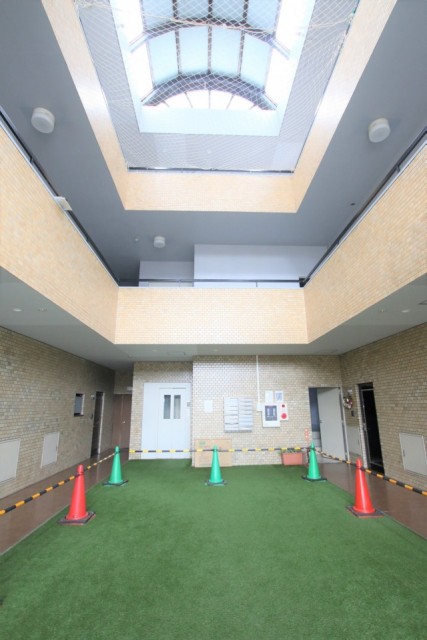 エントランス空間もオシャレな感じ