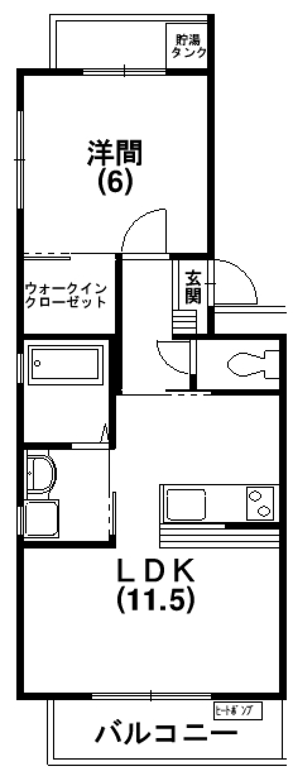 ～白～美学の間取り図