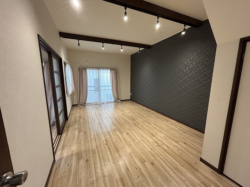 10帖のリビングルーム