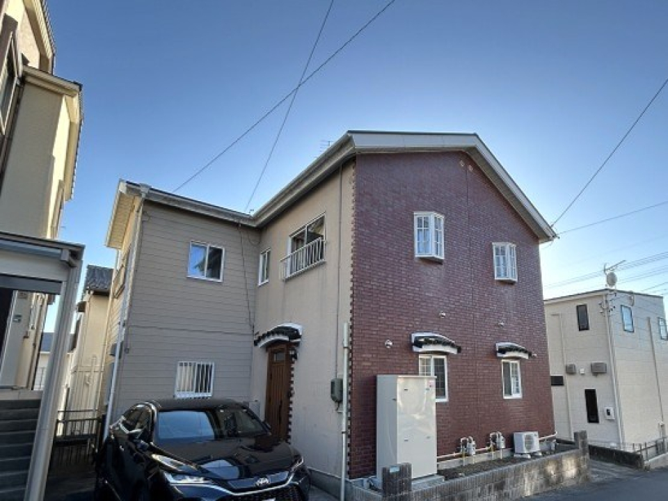 レンガ風の外観が素敵！