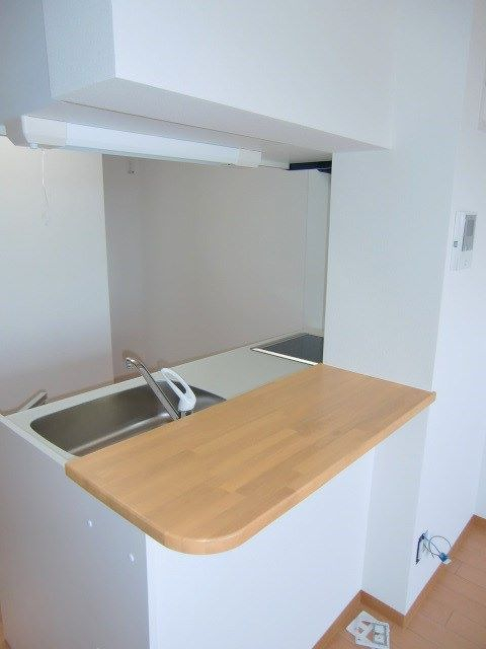 便利なカウンターつき