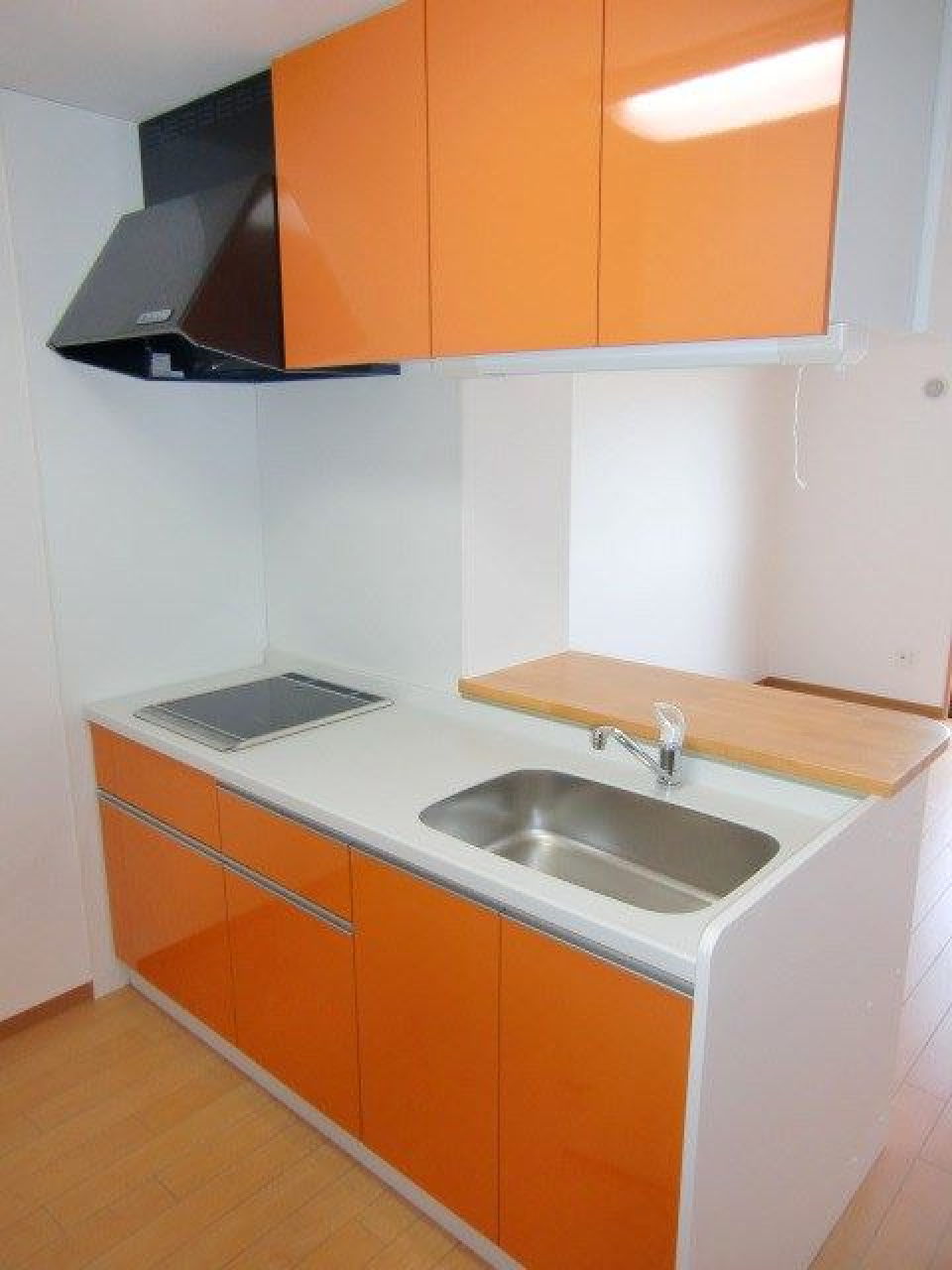 鮮やかなオレンジ色が映える！