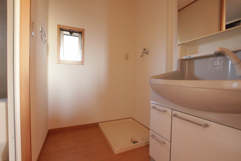 洗面所の様子。