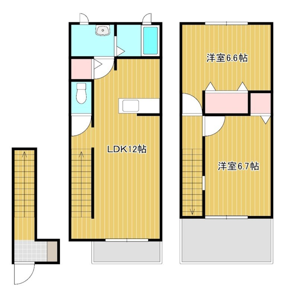 浜名湖BLUEの間取り図
