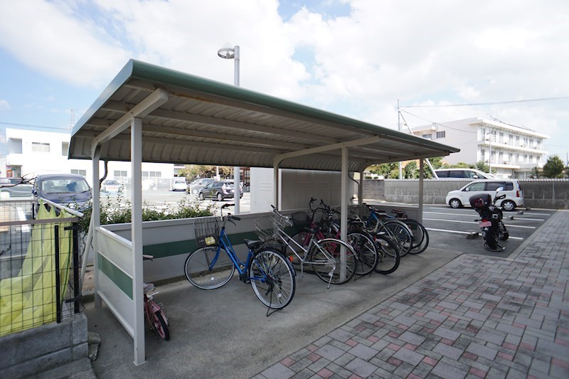 駐輪場完備です！