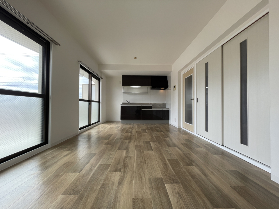 LDKは広々12.2帖！