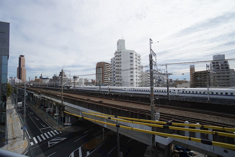 浜松駅が目の前です