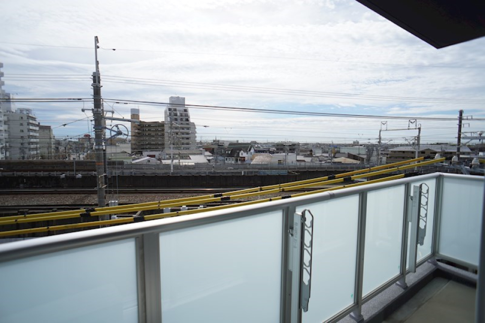 バルコニーからの眺め