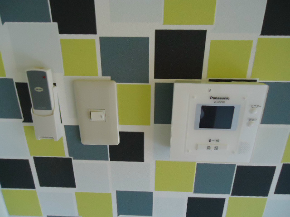 壁のデザインが斬新