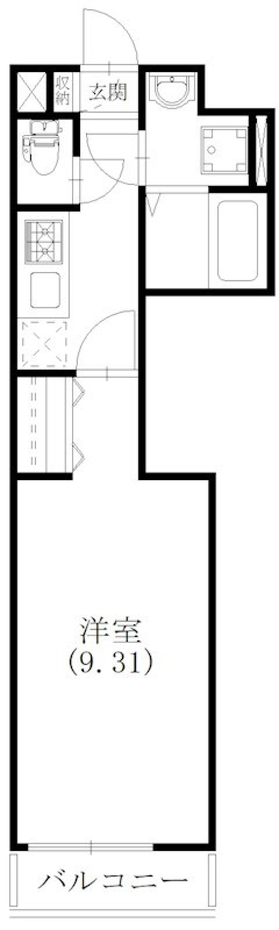 駅チカ・角部屋・いいことづくし［新築］の間取り図
