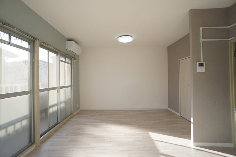 白メインの空間が素敵