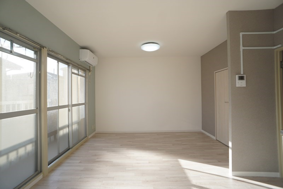 白メインの空間が素敵