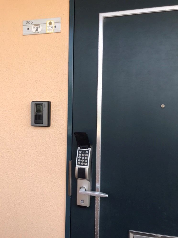 電子キー付きで安心♪