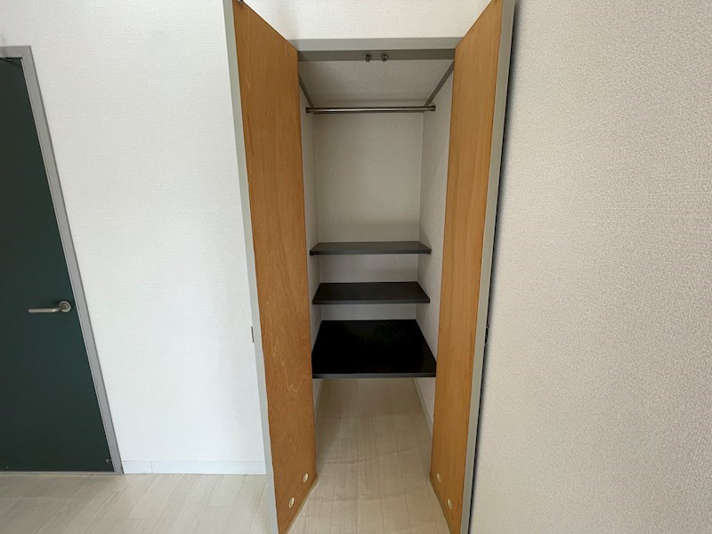 仕切り付き収納が便利