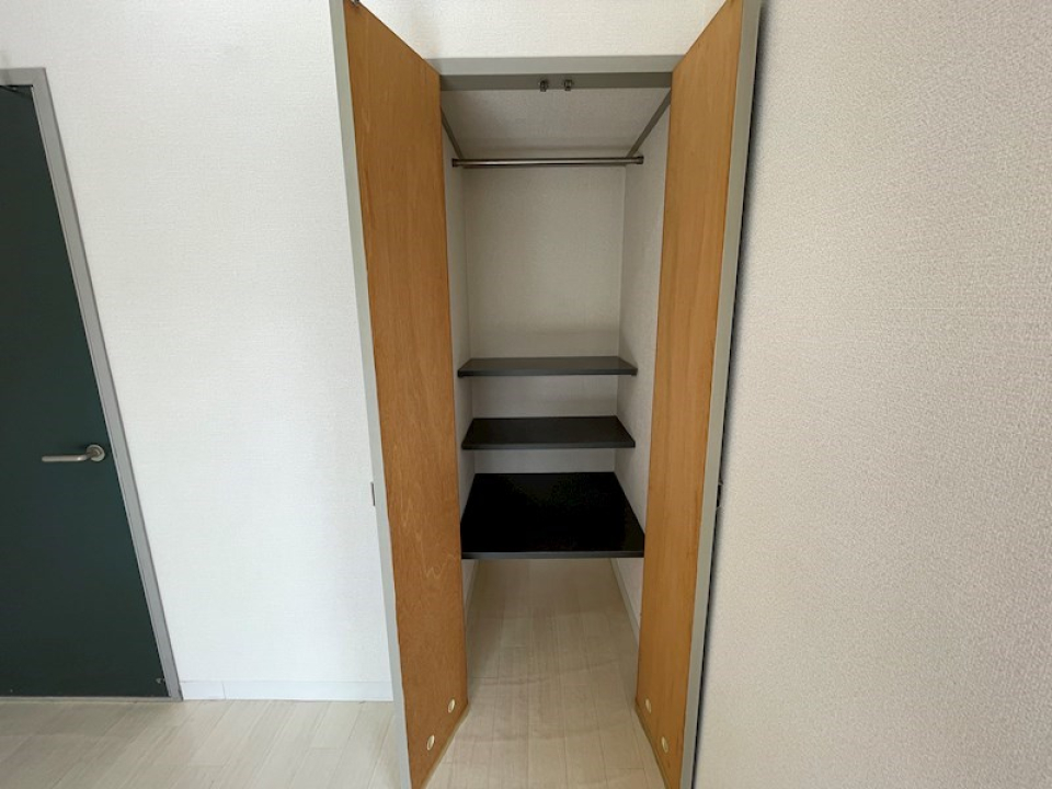 仕切り付き収納が便利