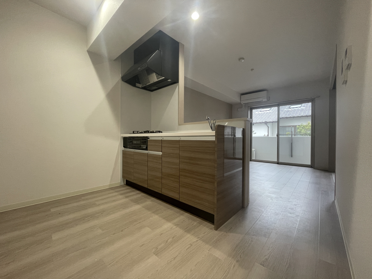 どどん！対面式のシステムキッチン