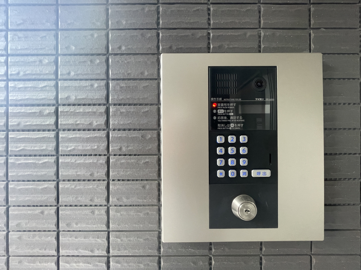 オートロックでセキュリティ抜群