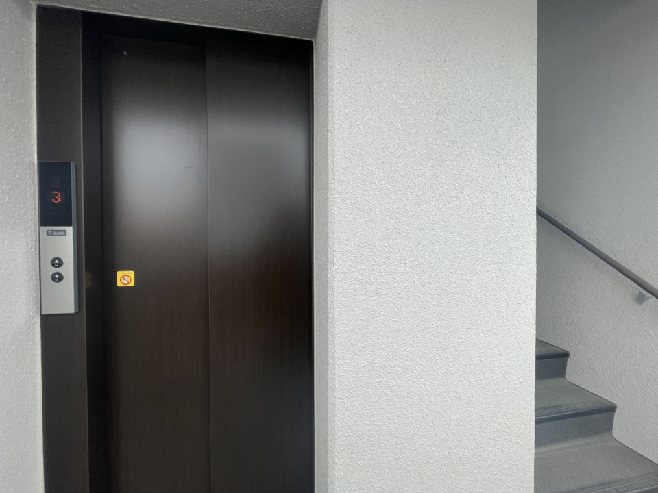 エレベーター付きです