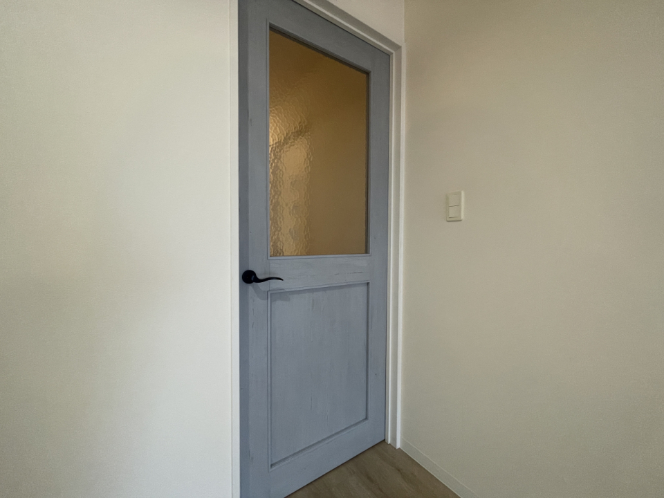 水色の扉がかわいい！！