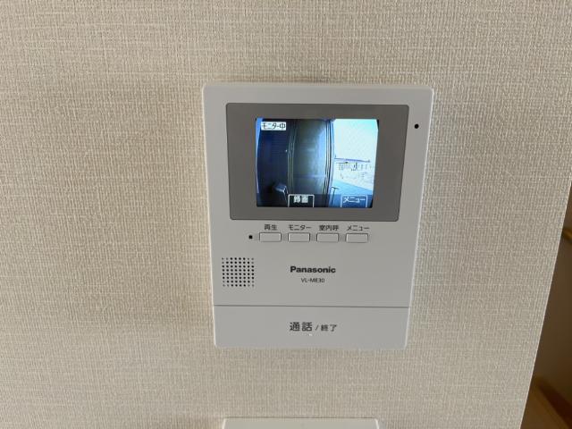 テレビインターホン付き