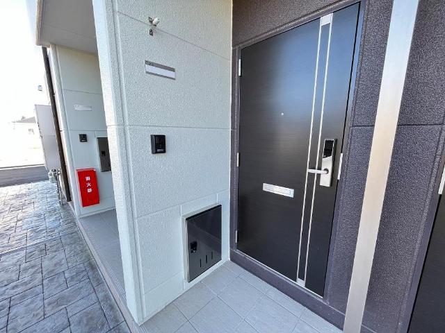 電子キー付きで安心♪