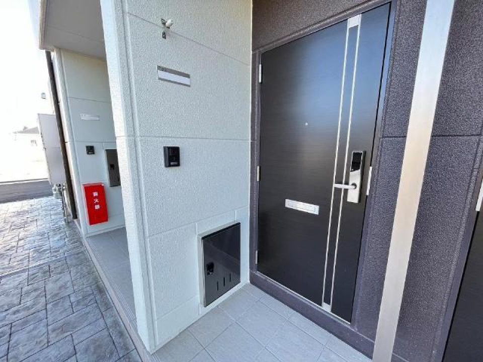 電子キー付きで安心♪