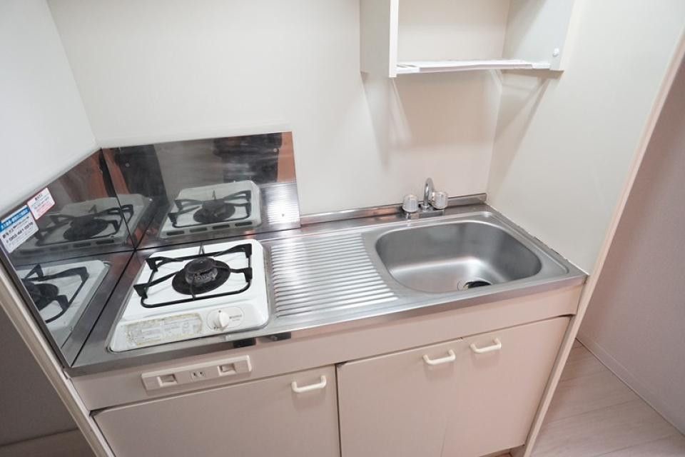 ガスコンロ付きキッチン