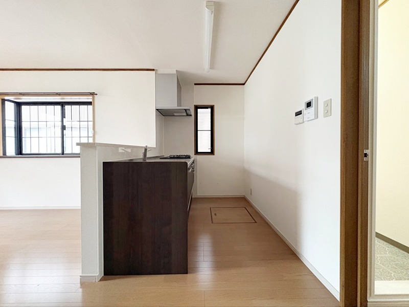 広々して使いやすいキッチンスペース